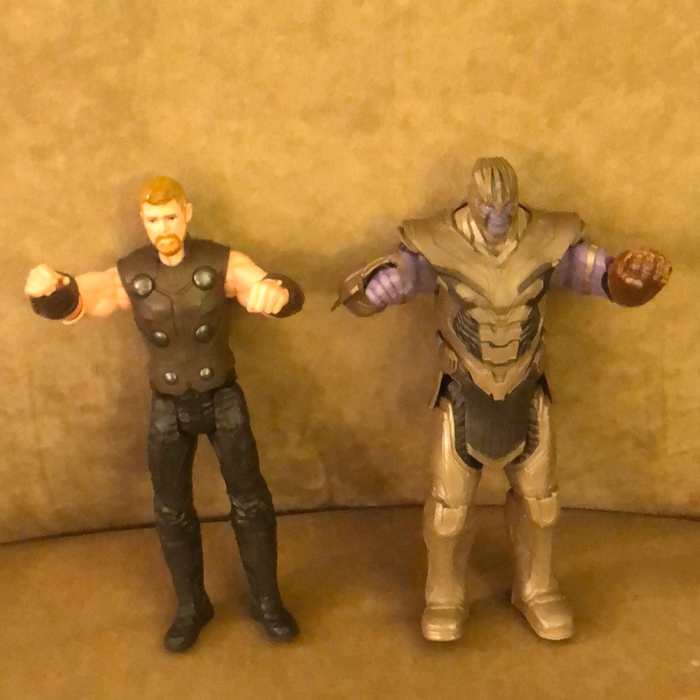 Marvel thanos and marvel Thor